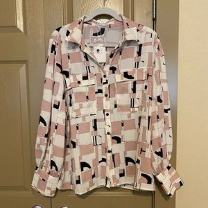FATE Geo-print Top